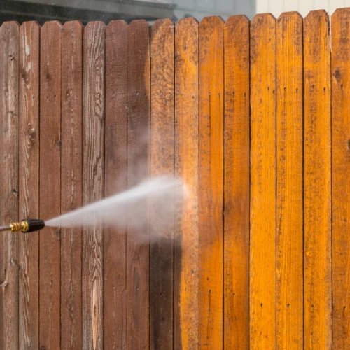 Home Fence Power Washing