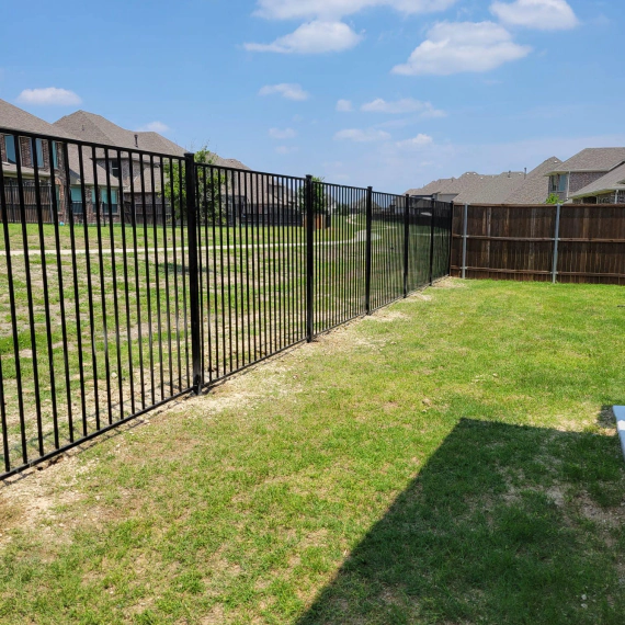 Home Iron Fence Installation