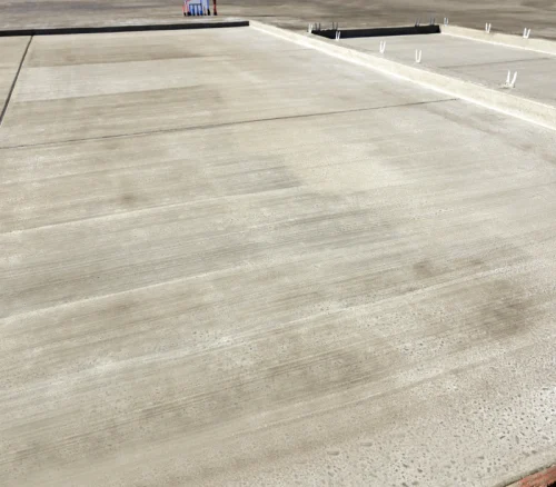 service concrete slab